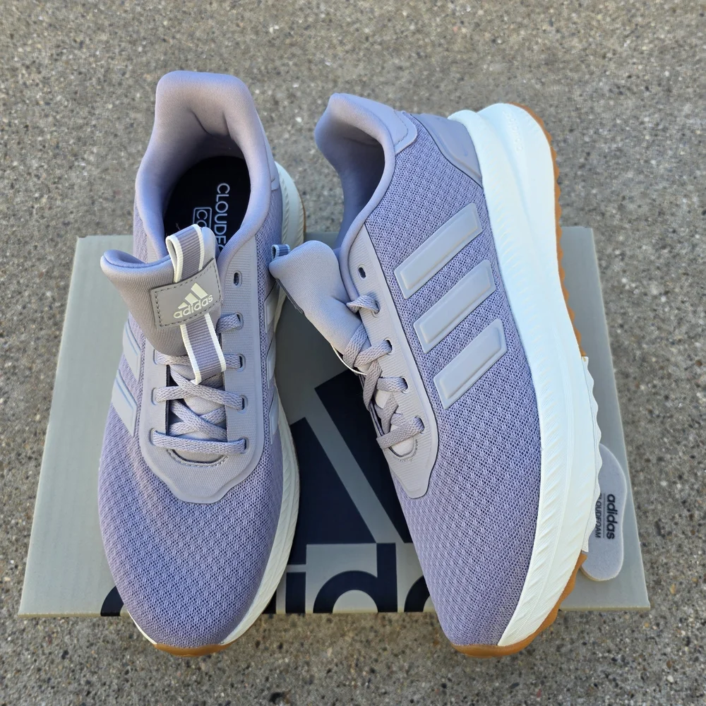 Adidas Cloudfoam Purple Sneaker Women Size 7.5